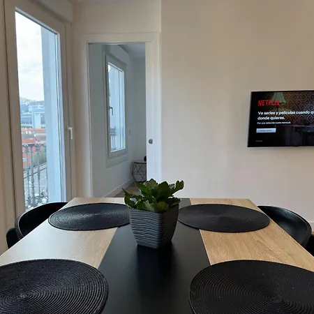 Centro Reformado, Ave-vialia - Muy Centrico 5pax דירה ויגו